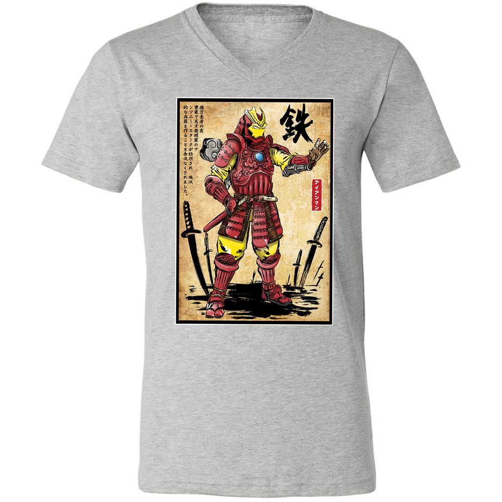 Unisex V-Neck T-Shirt - S6ZL713P - Athletic Heather - 7