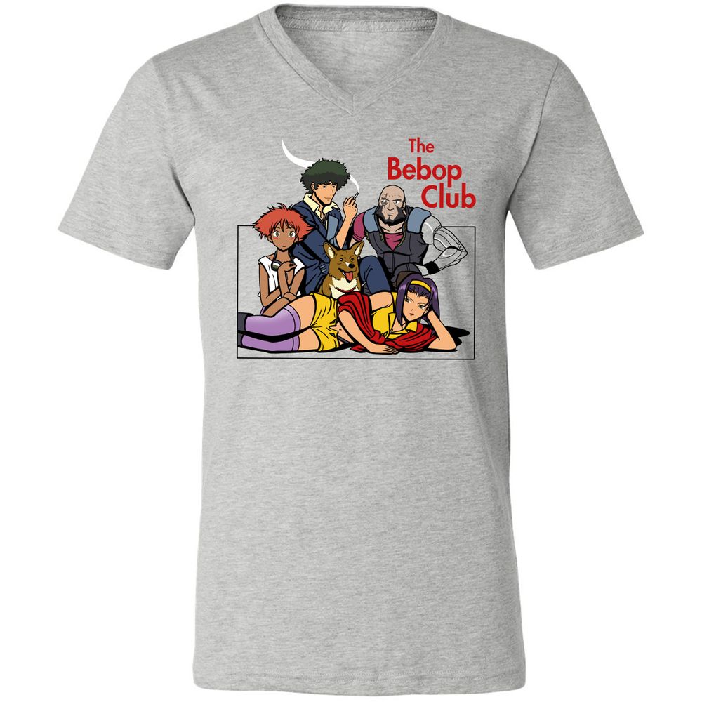 Unisex V-Neck T-Shirt - 4U4R919Z - Athletic Heather - 7