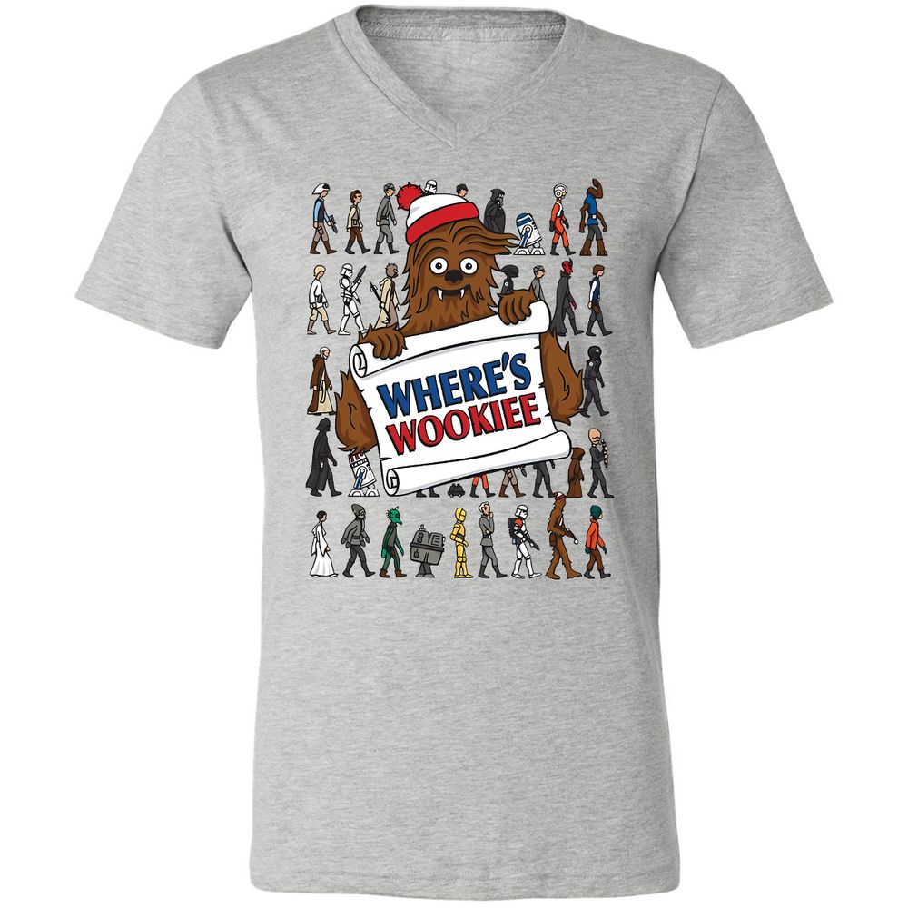 Unisex V-Neck T-Shirt - BA3KQKXQ - Athletic Heather - 7