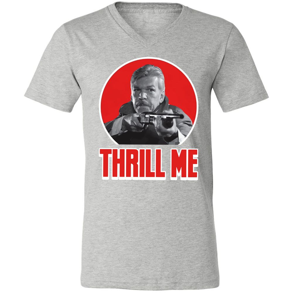Unisex V-Neck T-Shirt - XF8V3MD1 - Athletic Heather - 7