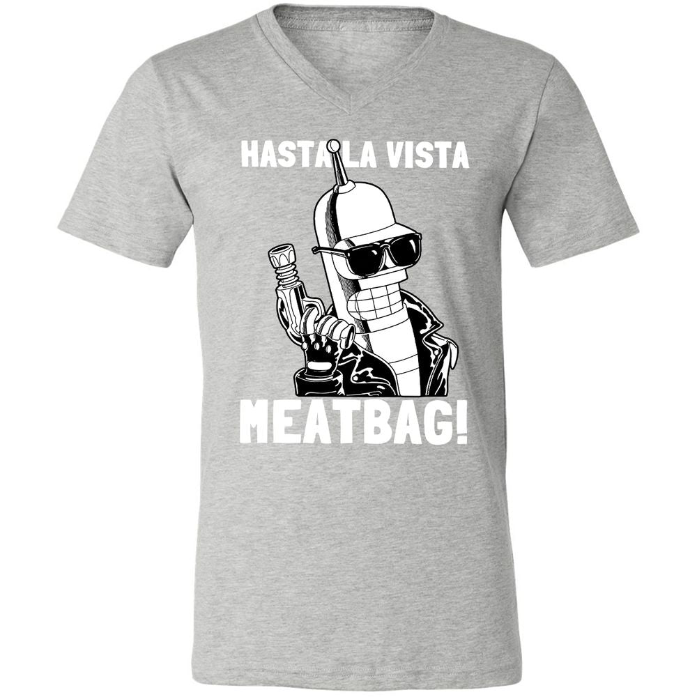 Unisex V-Neck T-Shirt - EZ16AKHX - Athletic Heather - 7