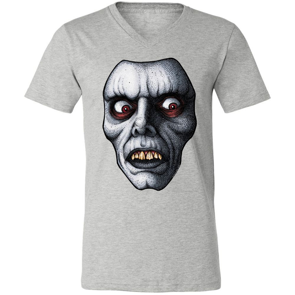 Unisex V-Neck T-Shirt - NY6AKWYW - Athletic Heather - 7