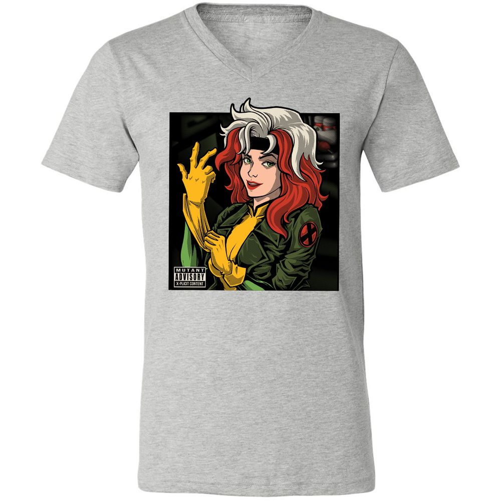 Unisex V-Neck T-Shirt - P4982FDN - Athletic Heather - 7