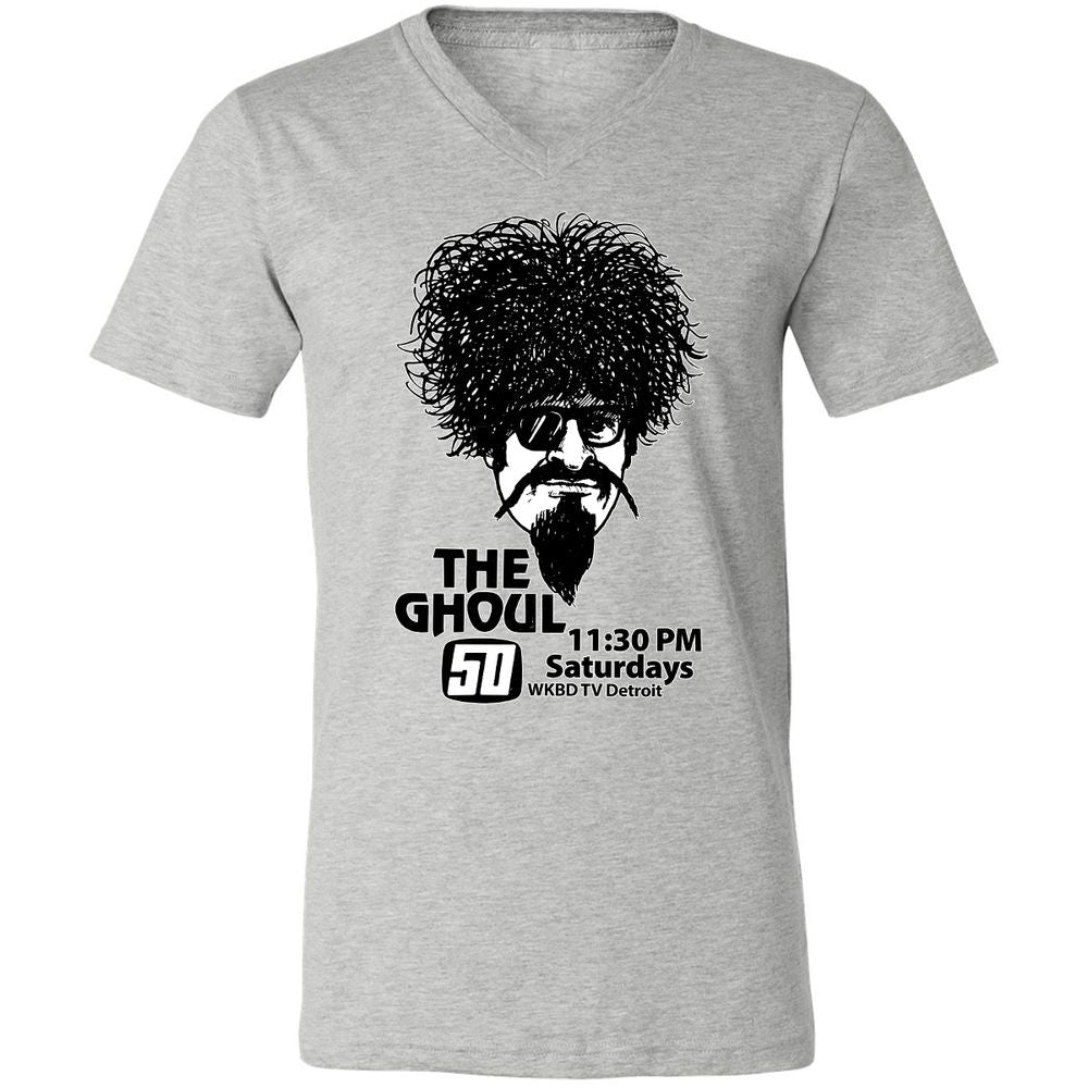 Unisex V-Neck T-Shirt - EFZGH8GP - Athletic Heather - 7