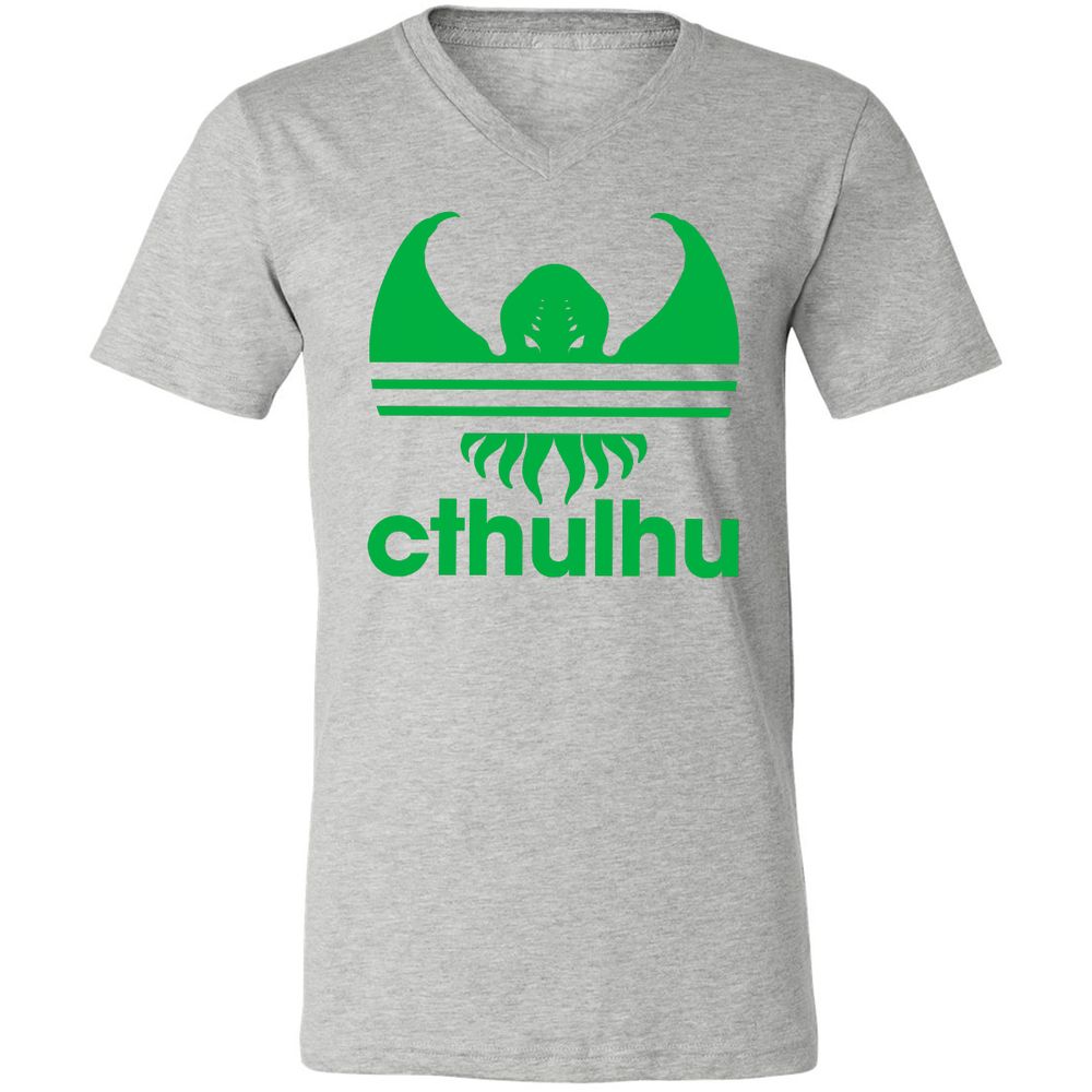 Unisex V-Neck T-Shirt - M79YEUF1 - Athletic Heather - 7