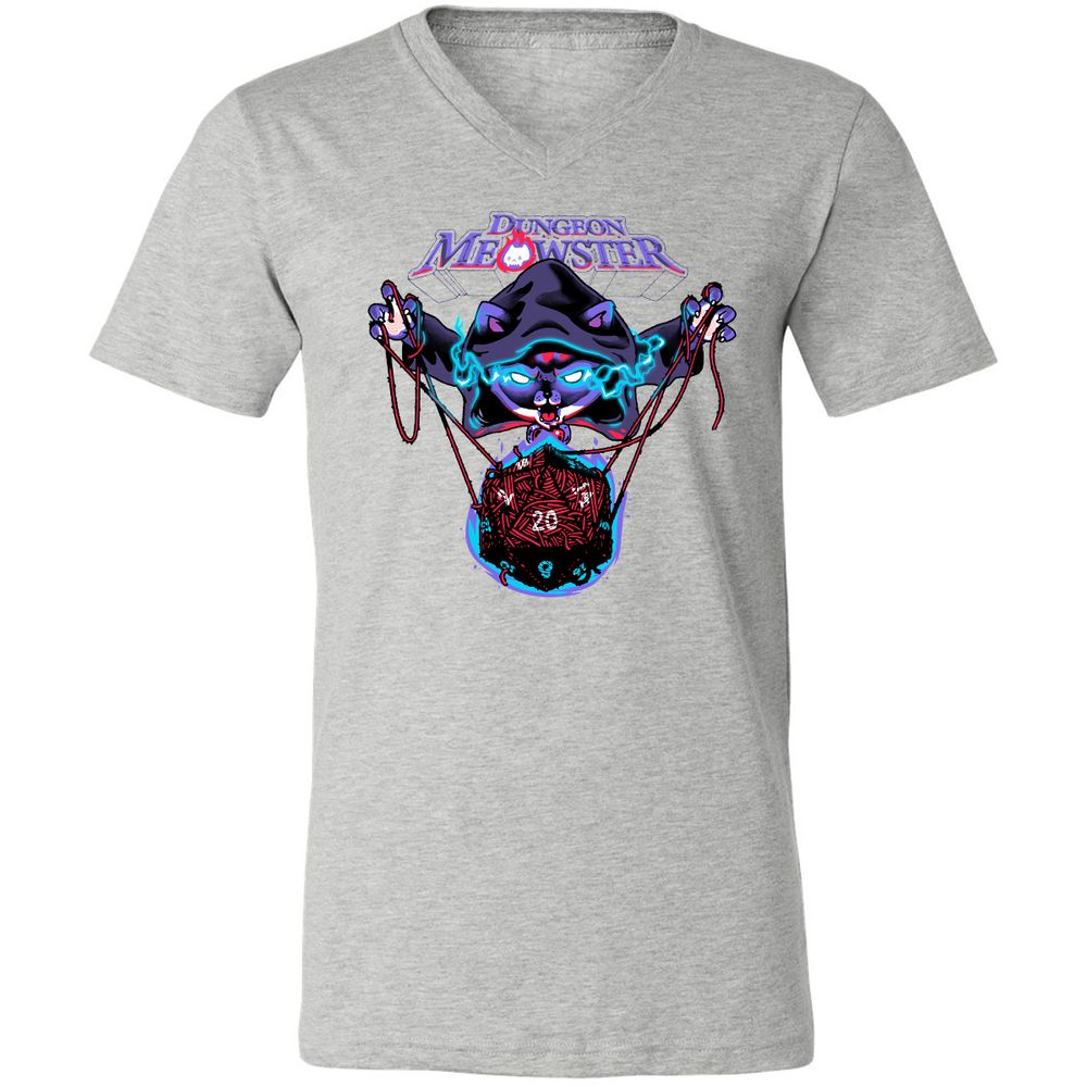 Unisex V-Neck T-Shirt - W97MTE2S - Athletic Heather - 7