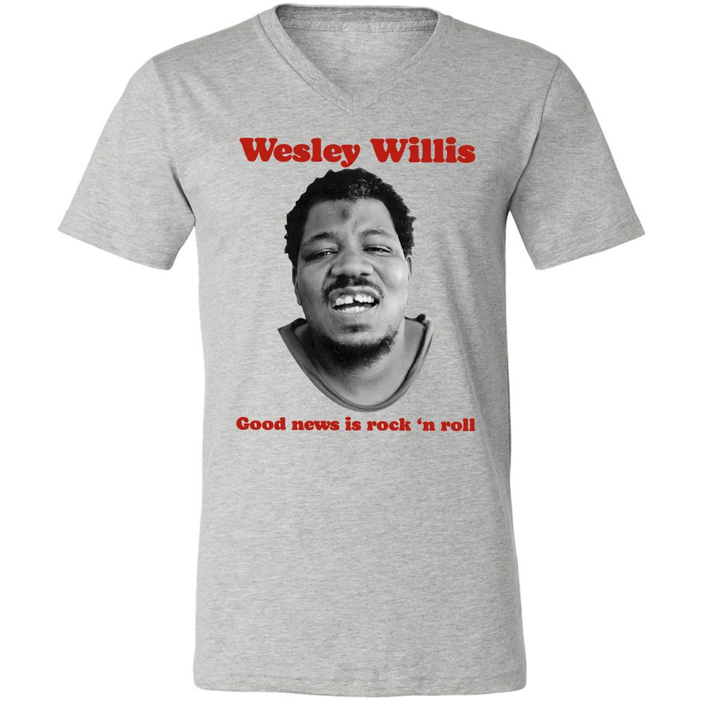 Wesley Willis - Athletic Heather - 7