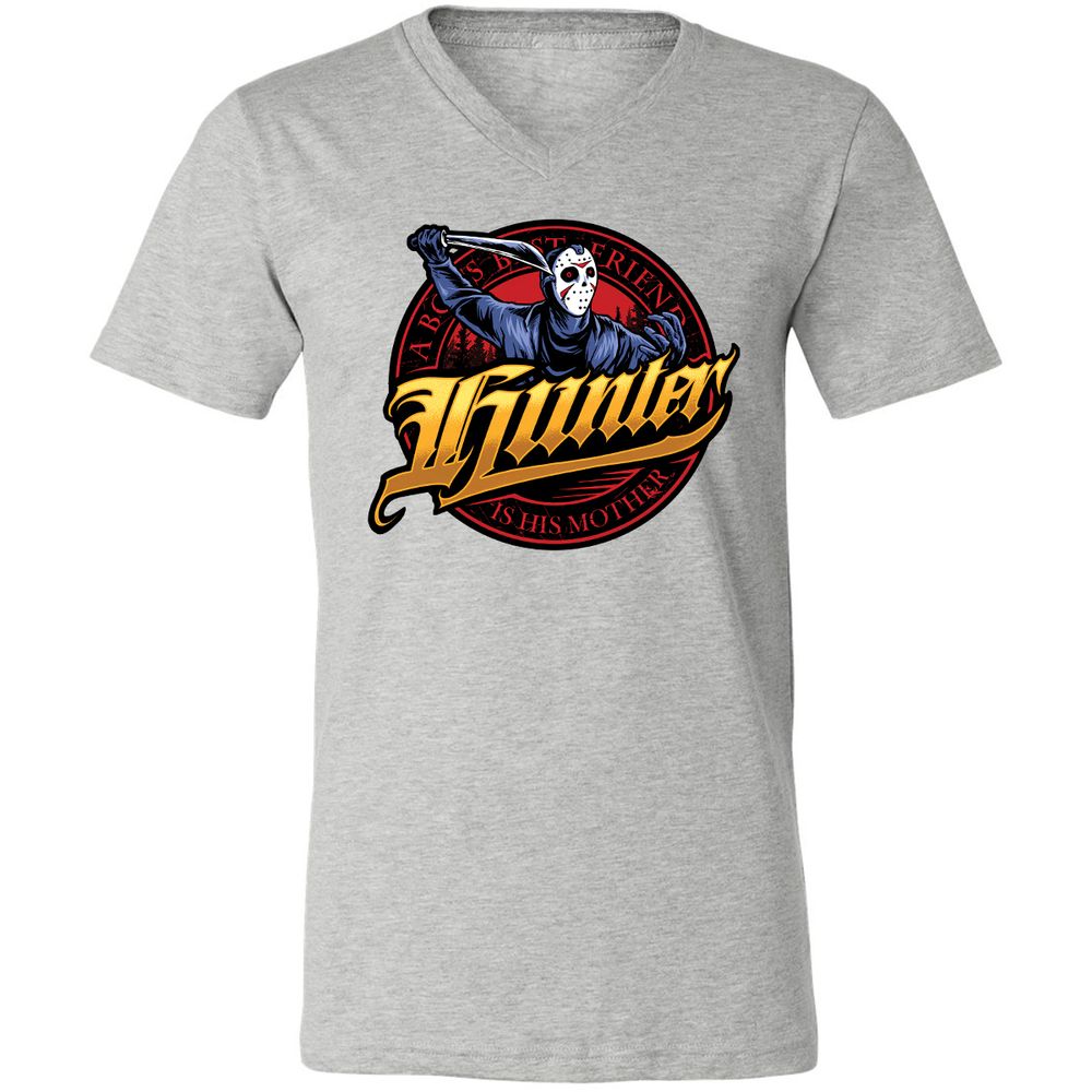 Unisex V-Neck T-Shirt - VP31ZNWY - Athletic Heather - 7