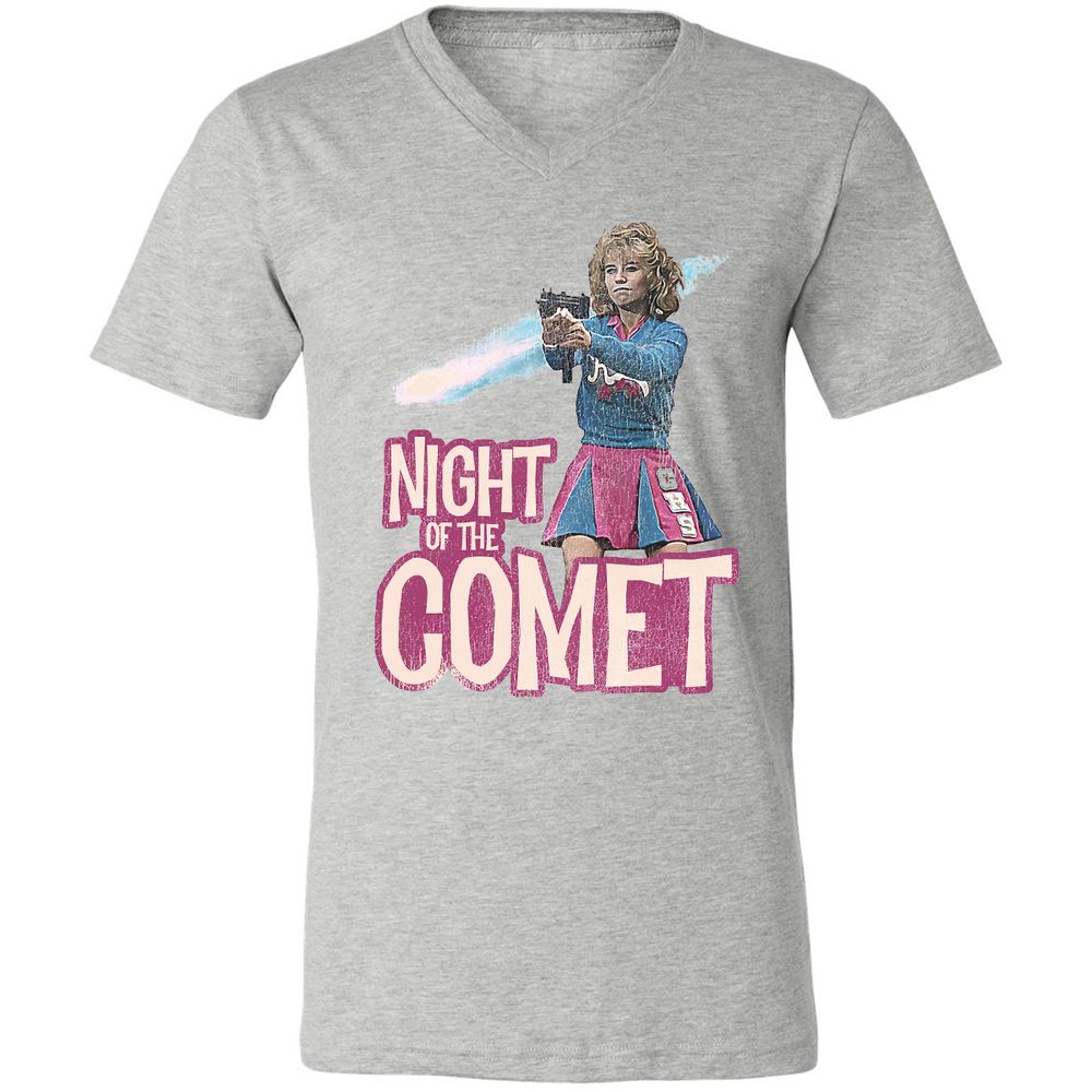Unisex V-Neck T-Shirt - SM9626SQ - Athletic Heather - 7