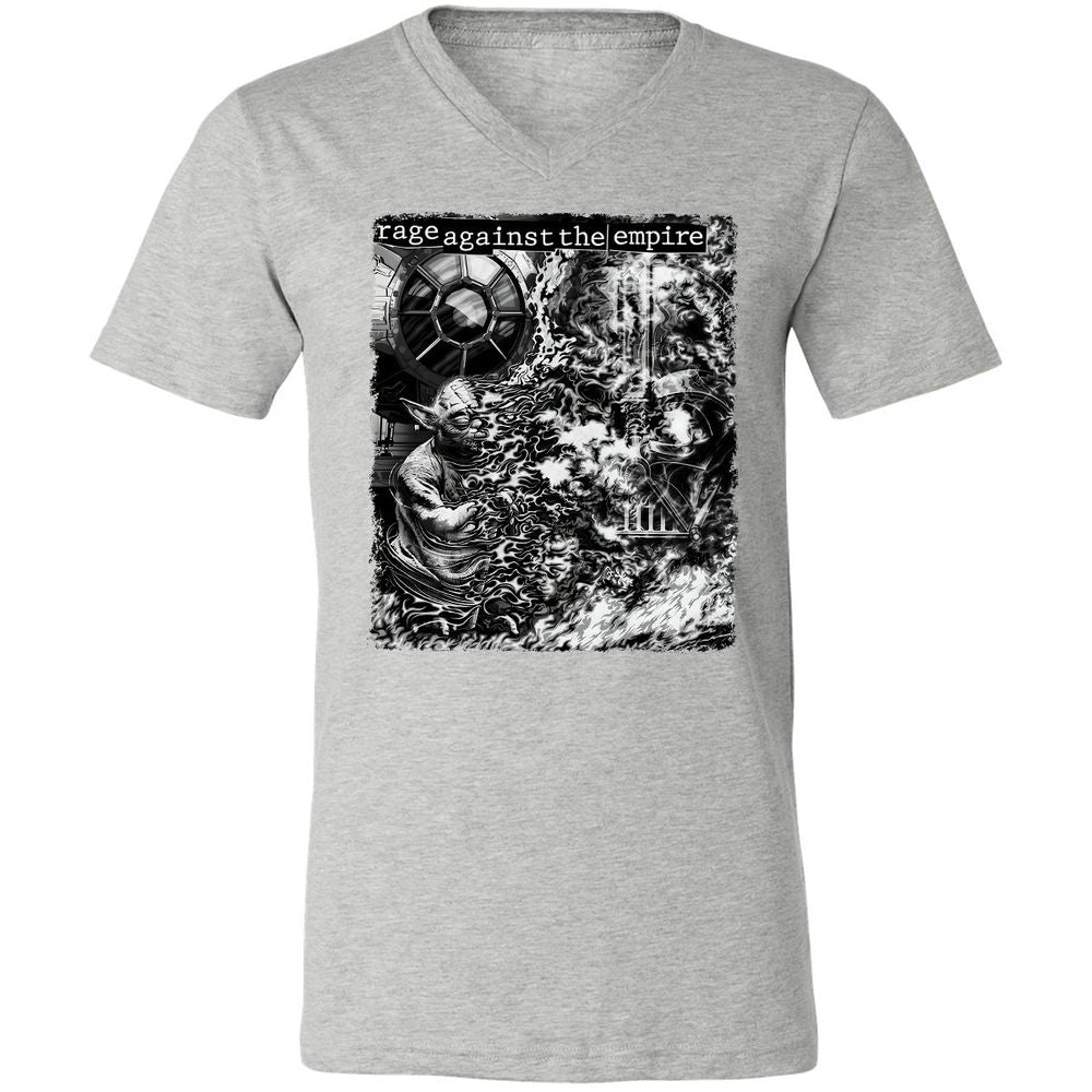 Unisex V-Neck T-Shirt - UG962FCK - Athletic Heather - 7