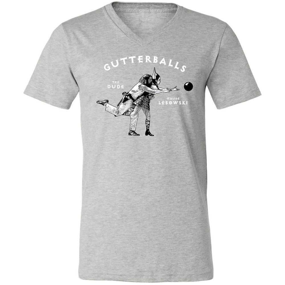 Unisex V-Neck T-Shirt - 9G7K5227 - Athletic Heather - 7