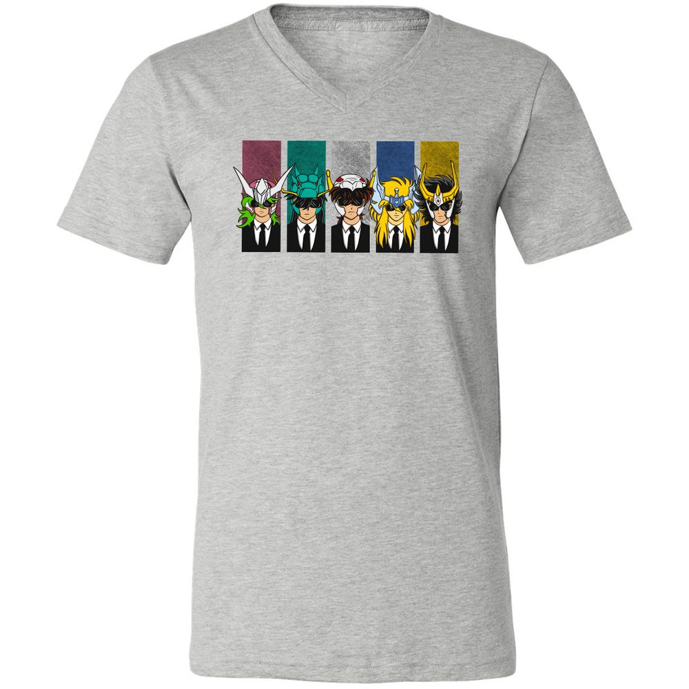 Unisex V-Neck T-Shirt - UG8762HX - Athletic Heather - 7