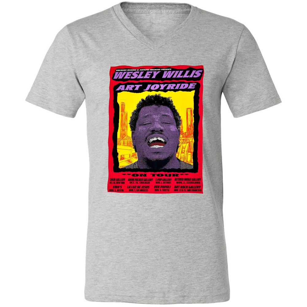 WESLEY WILLIS - ART JOYRIDE - Athletic Heather - 7