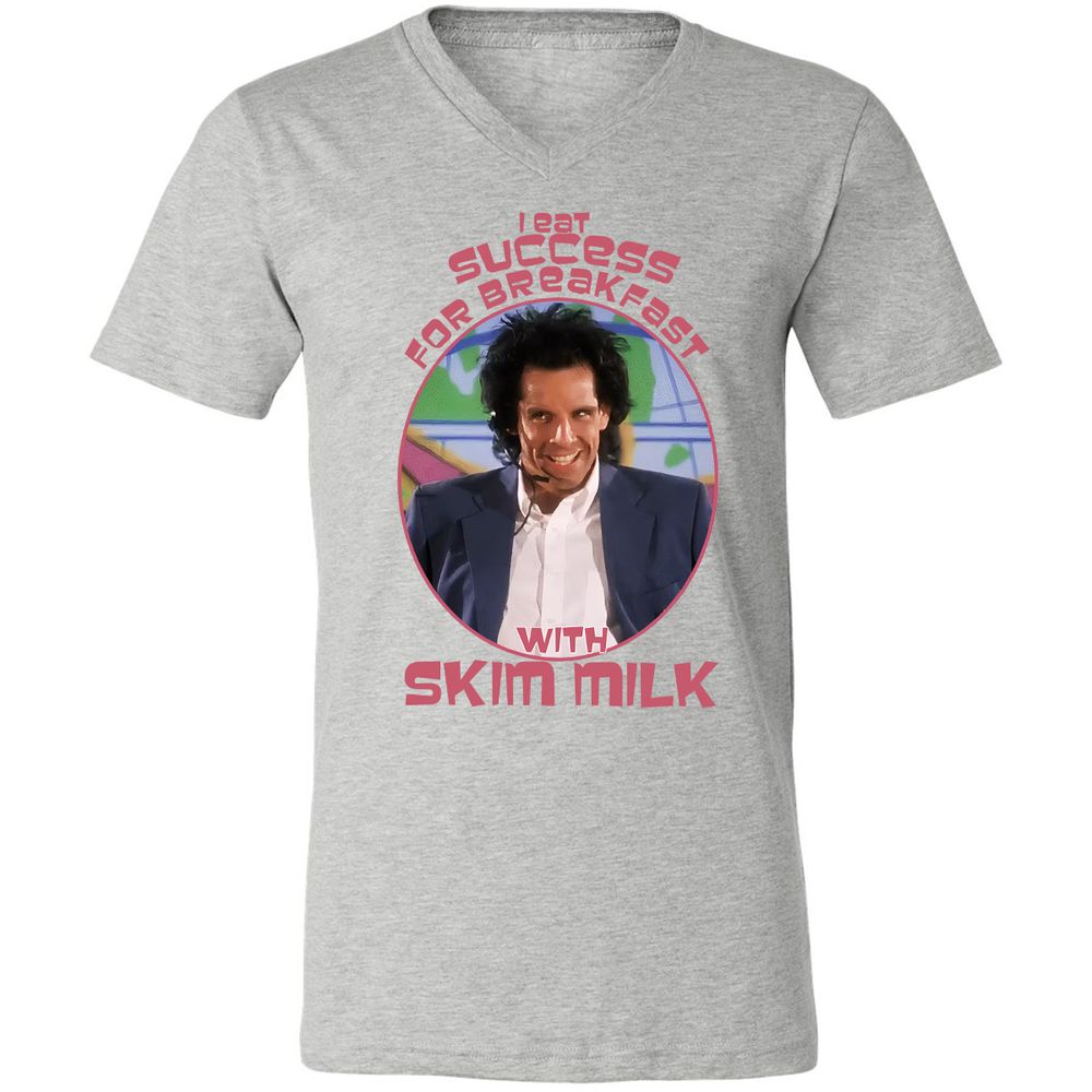 Unisex V-Neck T-Shirt - SY5DG28J - Athletic Heather - 7
