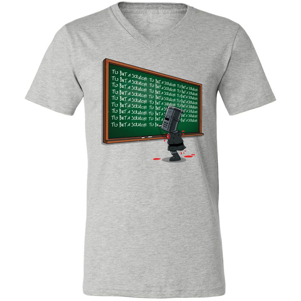 Unisex V-Neck T-Shirt - 3GNHZJWW - Athletic Heather - 7