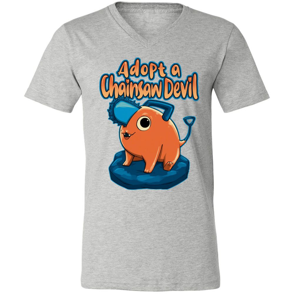 Unisex V-Neck T-Shirt - AHBB25RM - Athletic Heather - 7