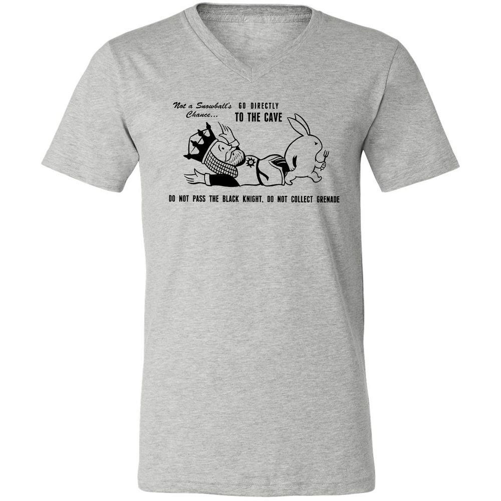 Unisex V-Neck T-Shirt - KTY84TAP - Athletic Heather - 7