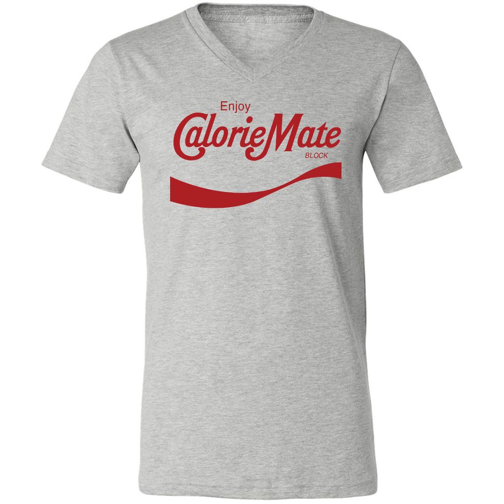 Unisex V-Neck T-Shirt - XZZ325EH - Athletic Heather - 7