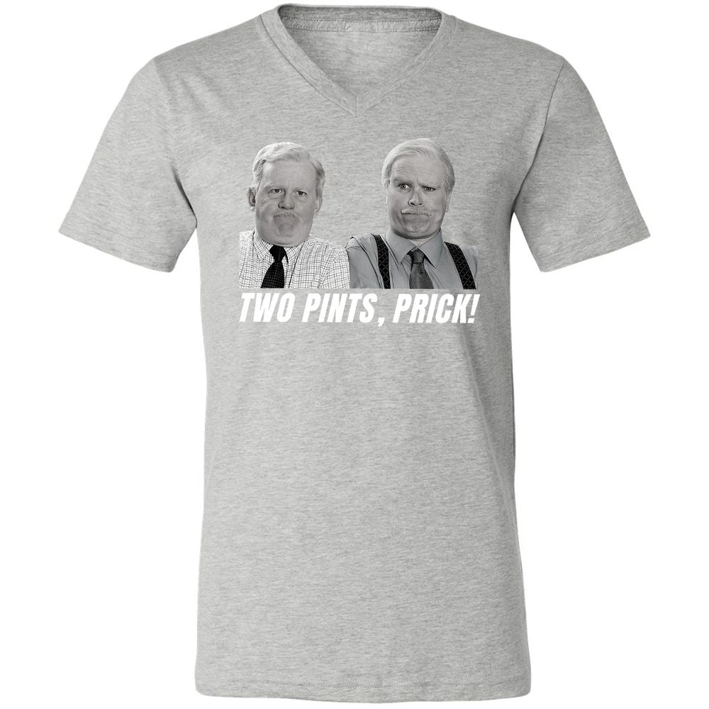 Unisex V-Neck T-Shirt - W95P8VY1 - Athletic Heather - 7