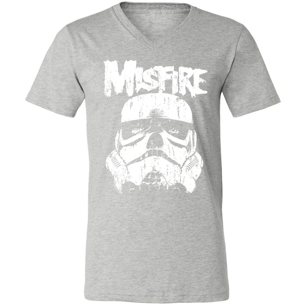 Unisex V-Neck T-Shirt - DYPZNWVS - Athletic Heather - 7