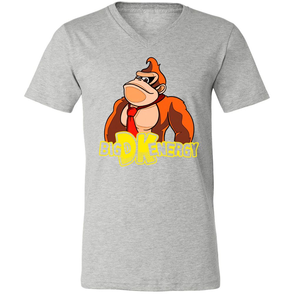 Unisex V-Neck T-Shirt - 951BG873 - Athletic Heather - 7