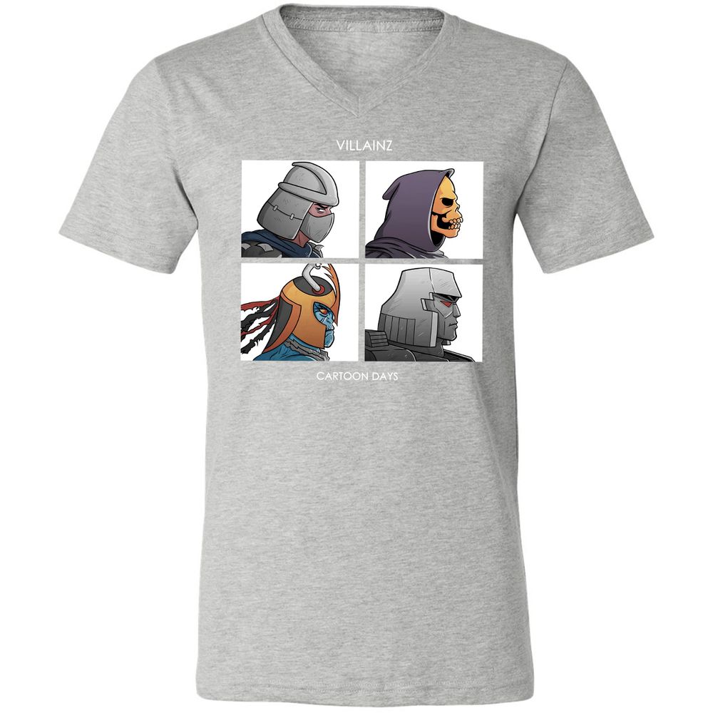 Unisex V-Neck T-Shirt - XN38YZCR - Athletic Heather - 7