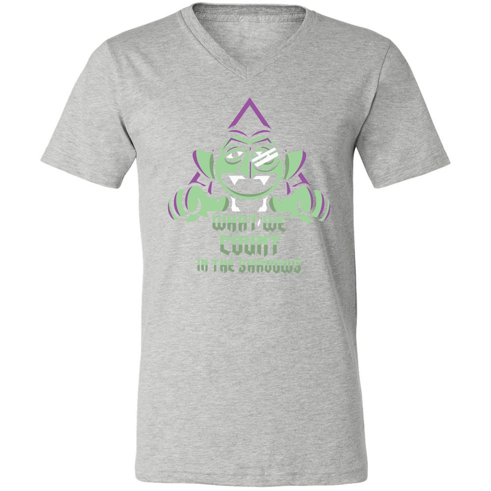 Unisex V-Neck T-Shirt - N6ZPRD17 - Athletic Heather - 7