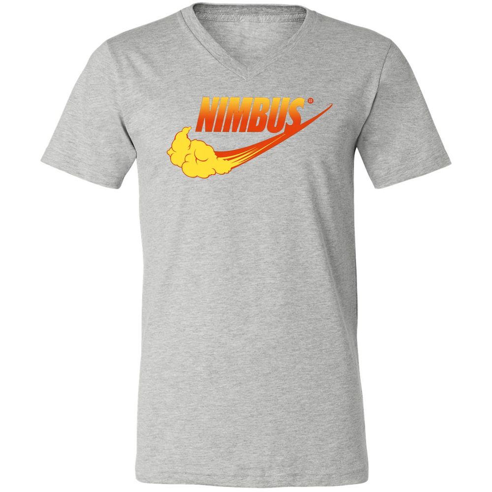 Unisex V-Neck T-Shirt - RR7Q7WHP - Athletic Heather - 7