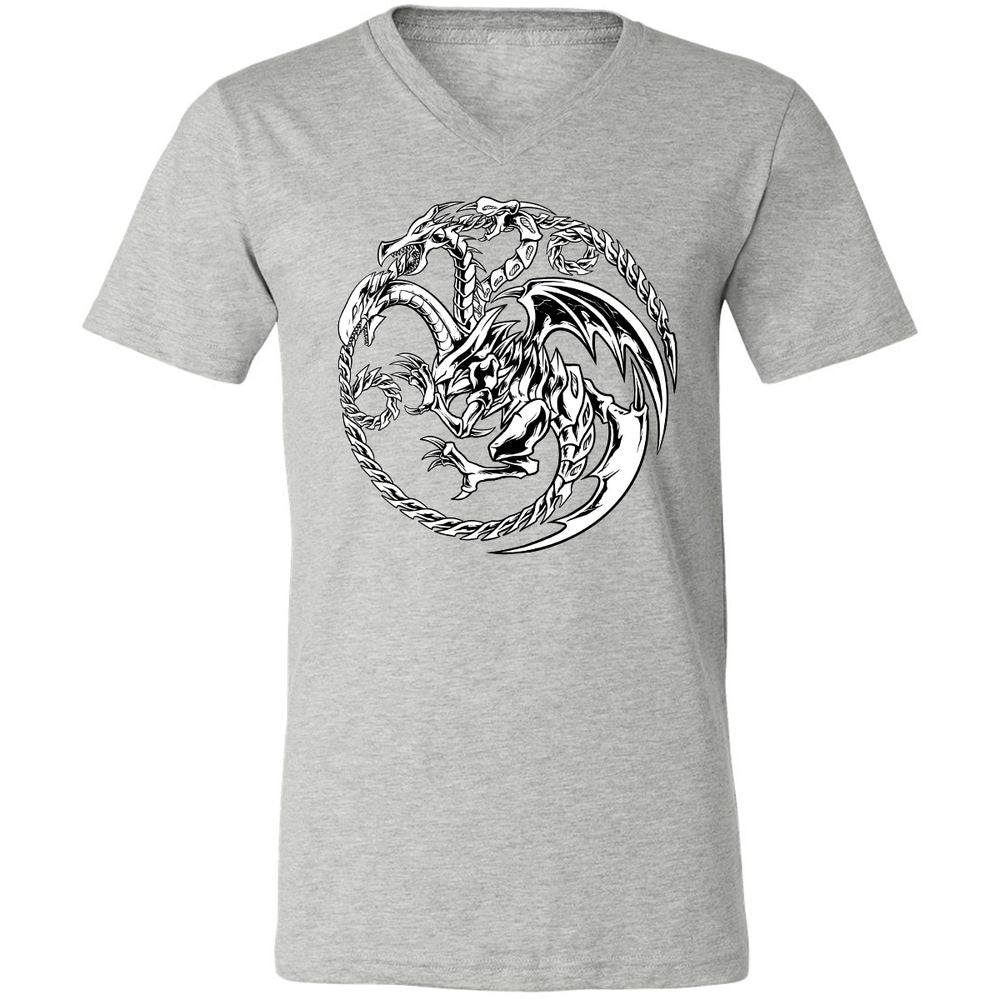 Unisex V-Neck T-Shirt - M55WX51L - Athletic Heather - 7