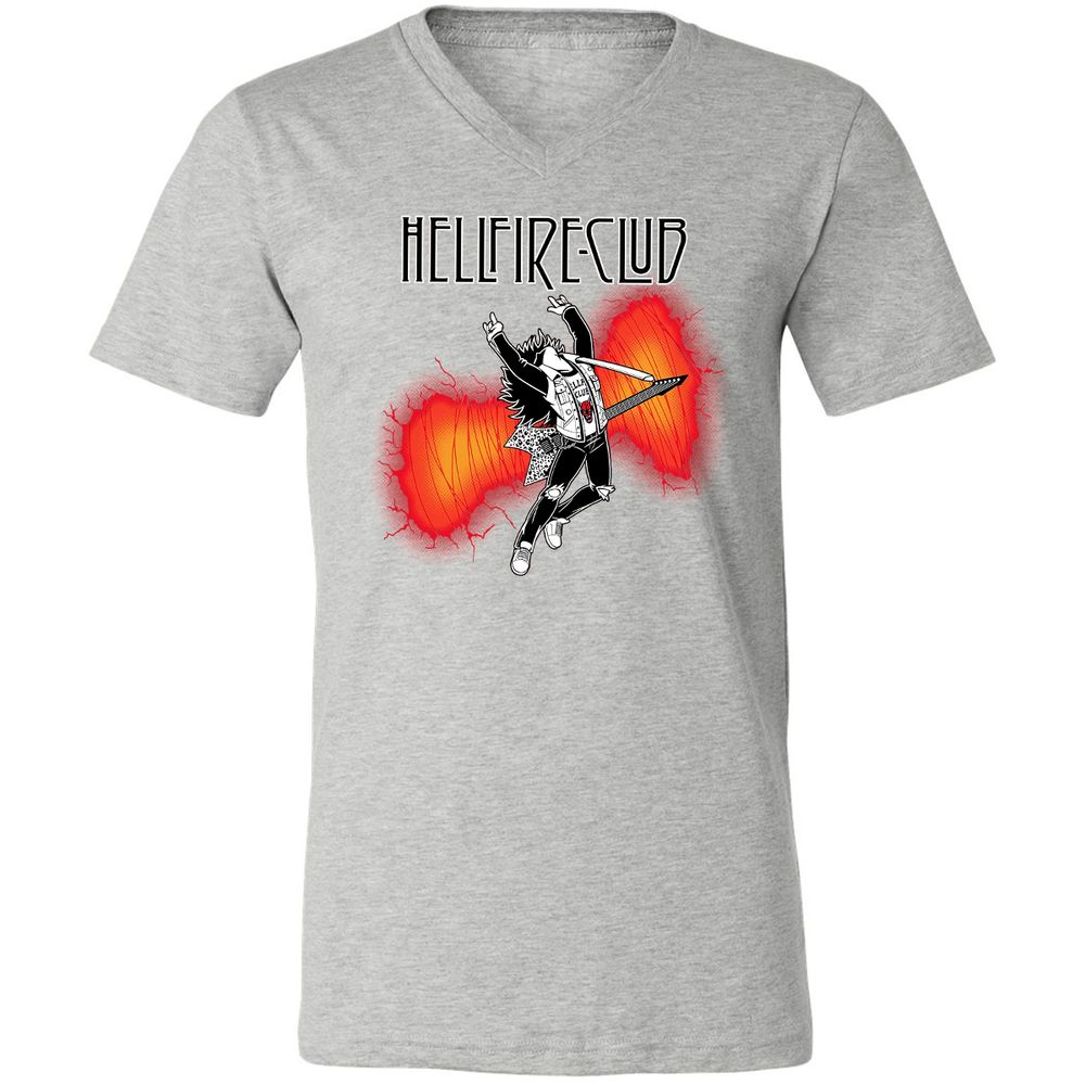 Unisex V-Neck T-Shirt - S2WP7BPH - Athletic Heather - 7