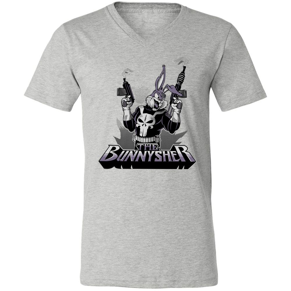 Unisex V-Neck T-Shirt - 941F5U3S - Athletic Heather - 7