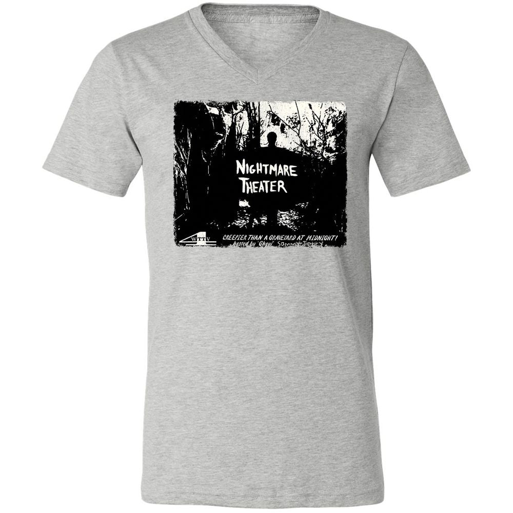 Unisex V-Neck T-Shirt - TNEXB49M - Athletic Heather - 7