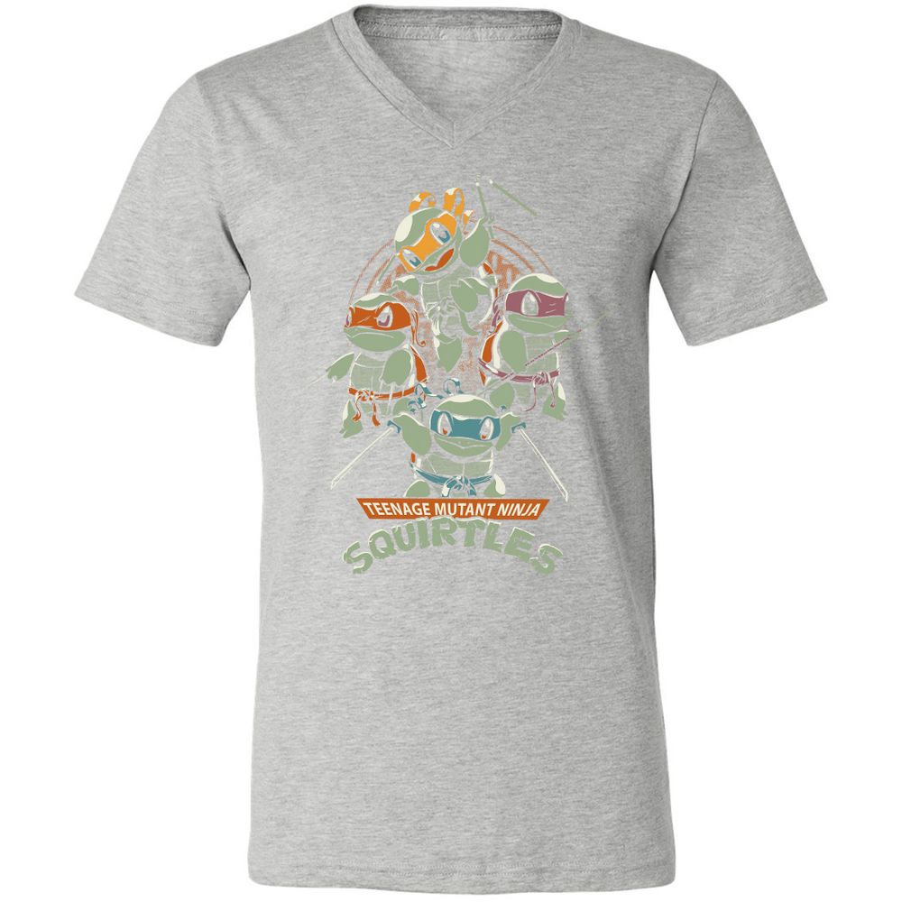 Unisex V-Neck T-Shirt - E9YVQULJ - Athletic Heather - 7