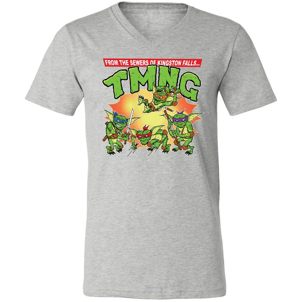 Unisex V-Neck T-Shirt - ET3QETBT - Athletic Heather - 7