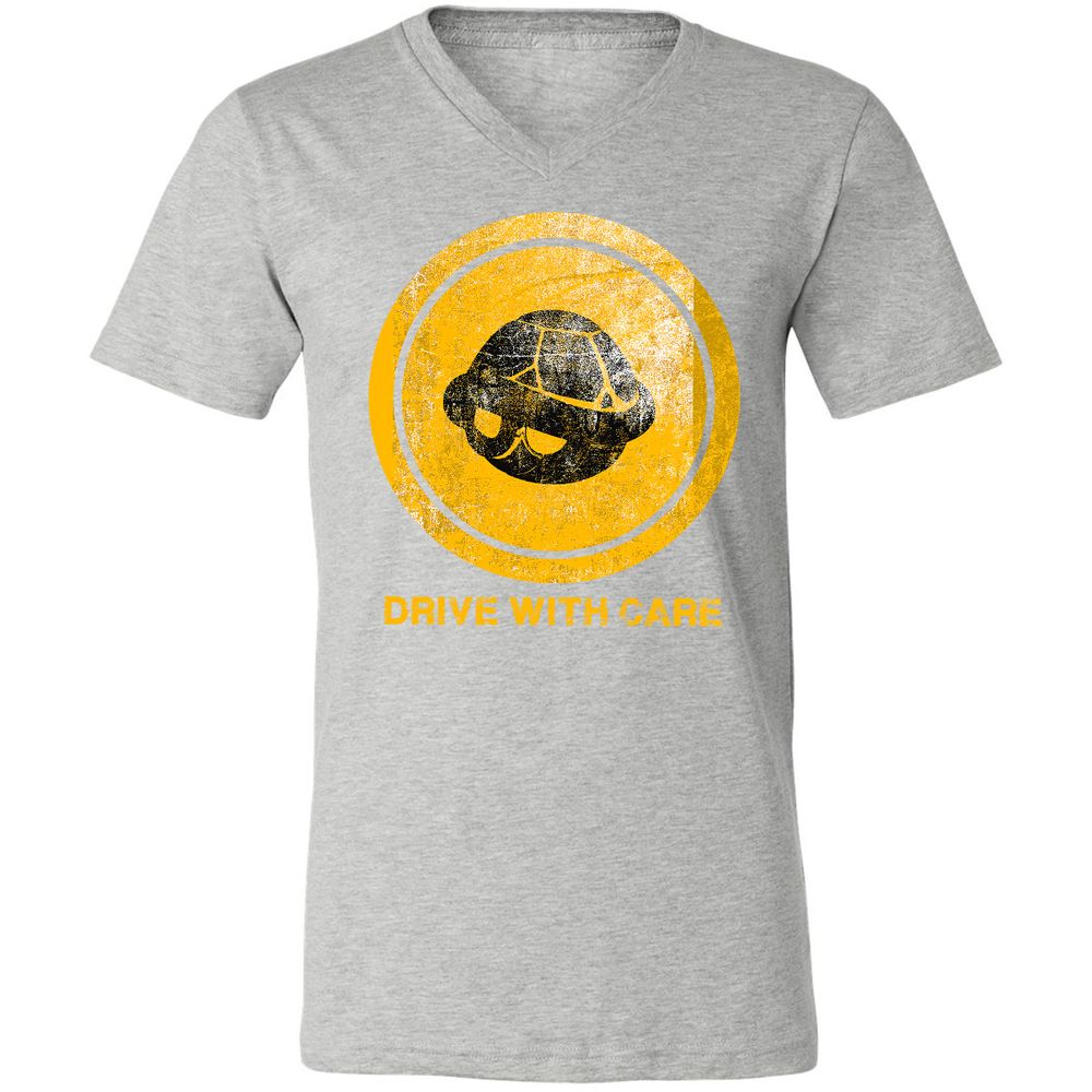 Unisex V-Neck T-Shirt - 2L85XG26 - Athletic Heather - 7