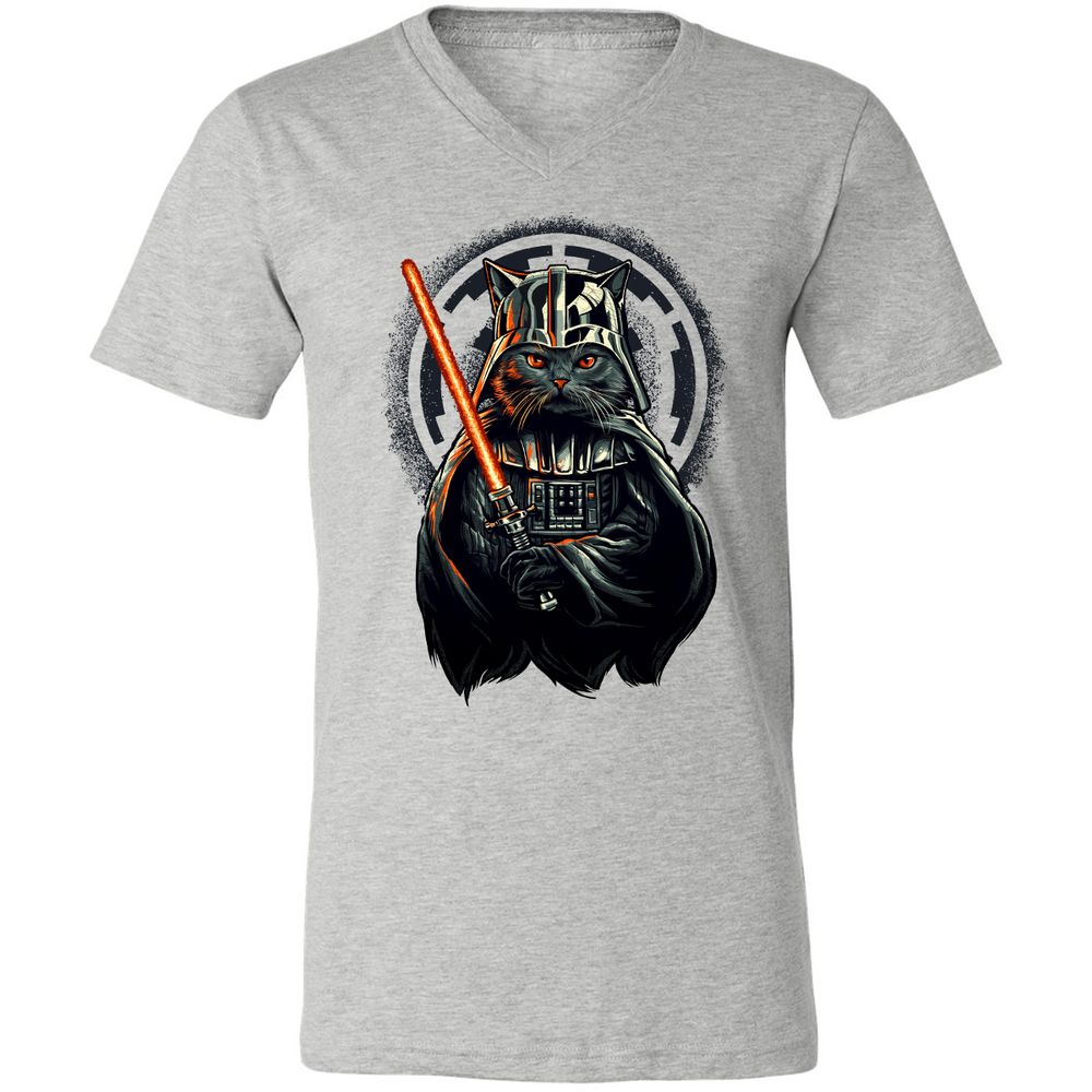 Unisex V-Neck T-Shirt - TE8RQSGW - Athletic Heather - 7