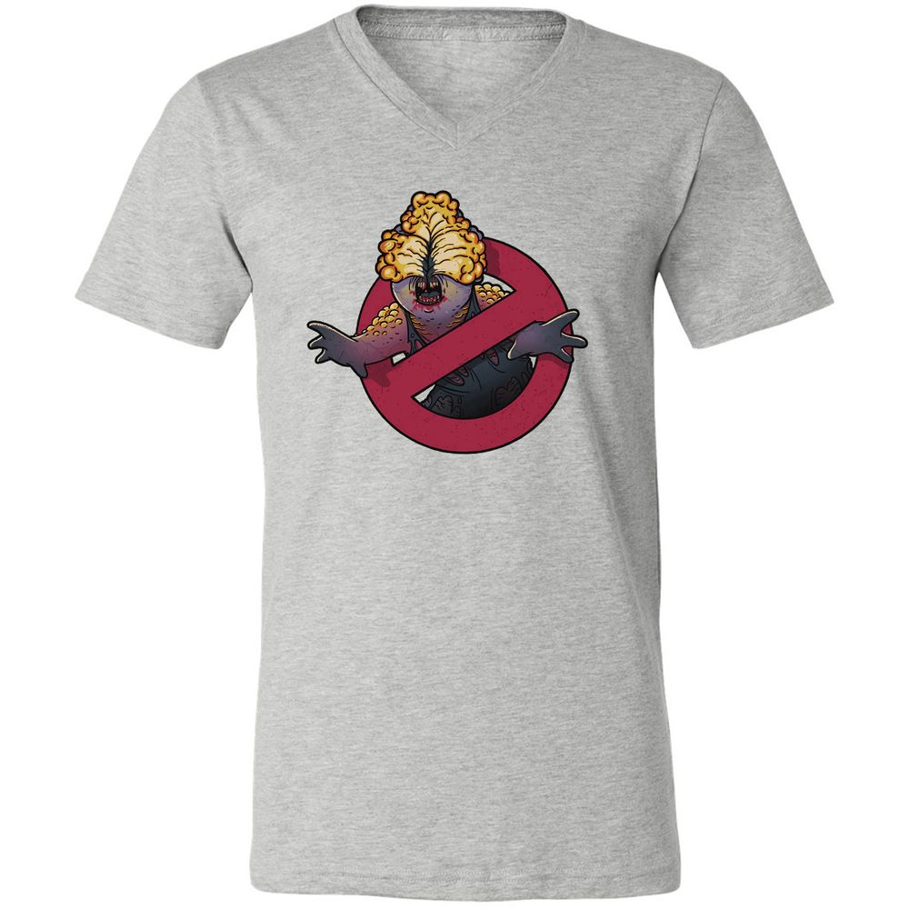 Unisex V-Neck T-Shirt - YRMTJ6NB - Athletic Heather - 7
