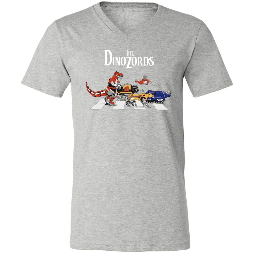 Unisex V-Neck T-Shirt - R5CUXNZS - Athletic Heather - 7