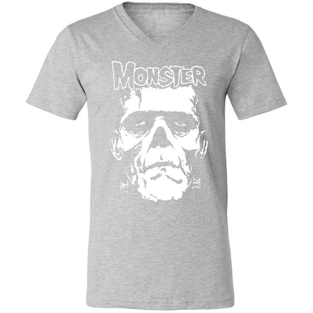 Unisex V-Neck T-Shirt - H416EA7Z - Athletic Heather - 7
