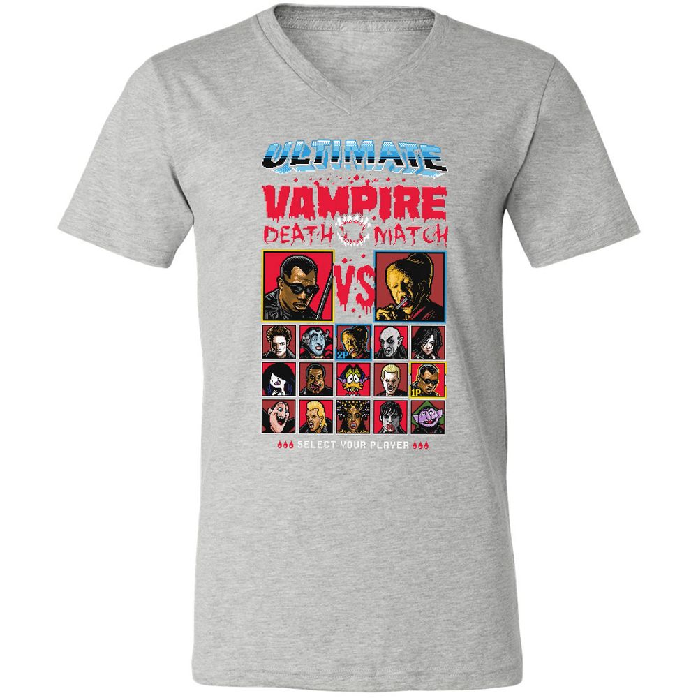 Unisex V-Neck T-Shirt - Z2EK996K - Athletic Heather - 7