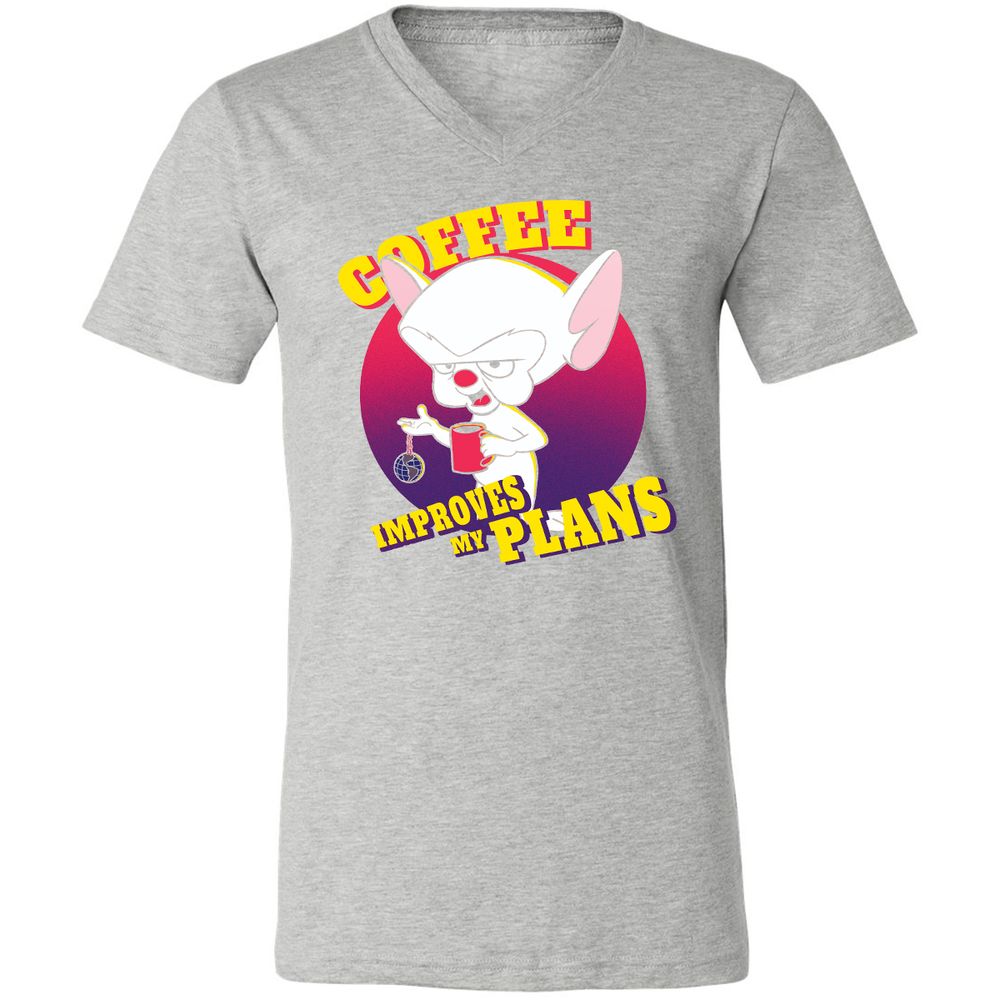 Unisex V-Neck T-Shirt - FXM2ZJJL - Athletic Heather - 7