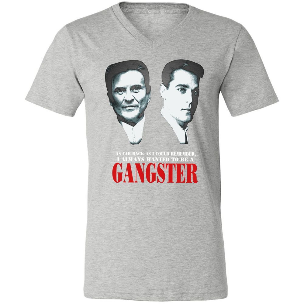 Unisex V-Neck T-Shirt - NXAVA7EM - Athletic Heather - 7