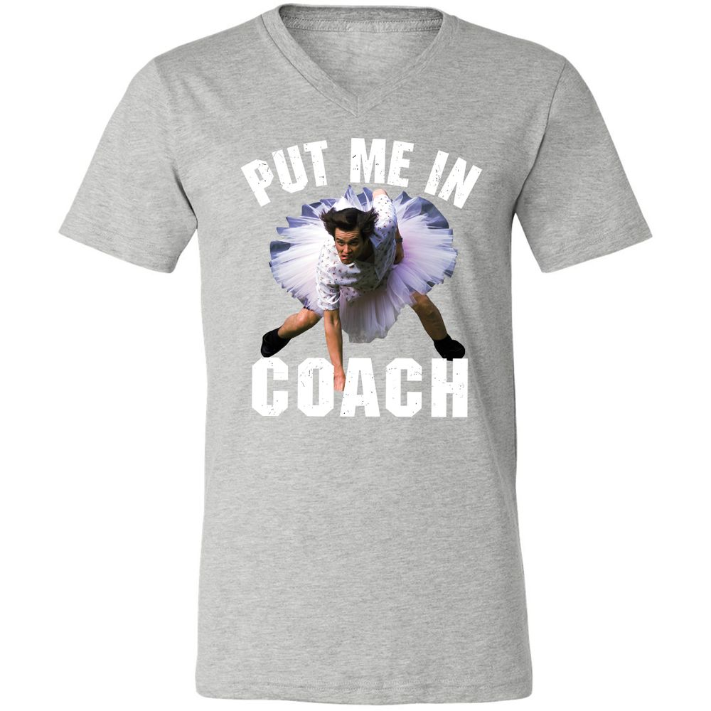 Unisex V-Neck T-Shirt - 45KGHJKR - Athletic Heather - 7