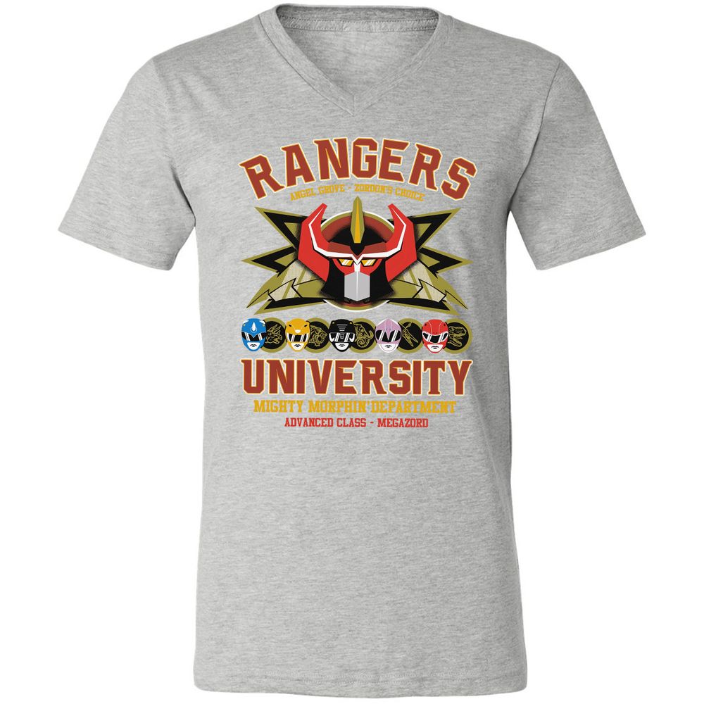 Unisex V-Neck T-Shirt - CX5RCLRG - Athletic Heather - 7