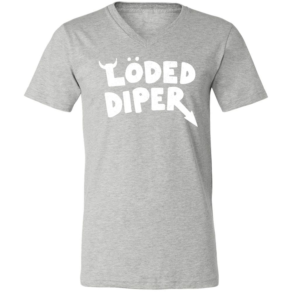Unisex V-Neck T-Shirt - 1TWPBP3G - Athletic Heather - 7