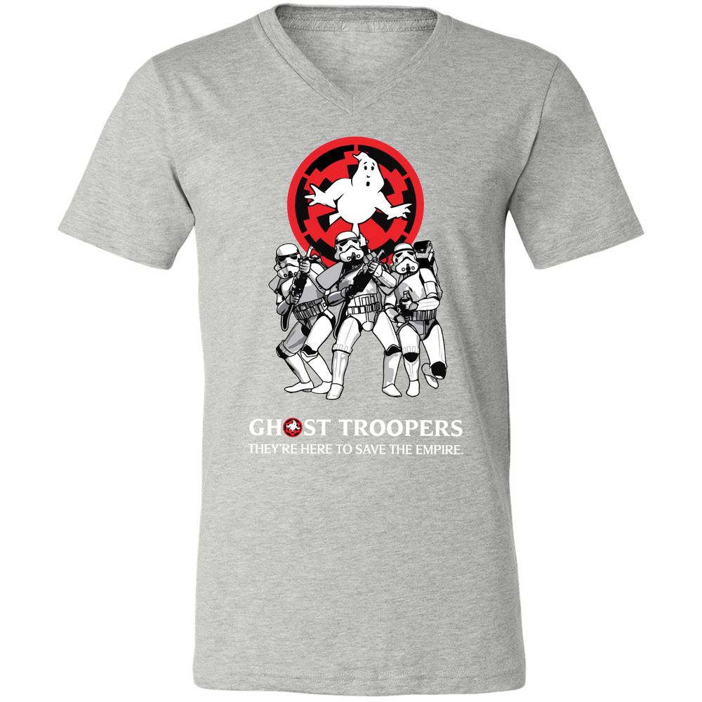 Unisex V-Neck T-Shirt - JMN9HP1D - Athletic Heather - 7