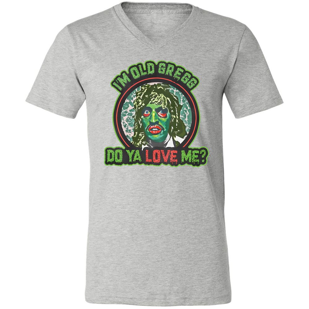 Unisex V-Neck T-Shirt - C1CJ1SWA - Athletic Heather - 7