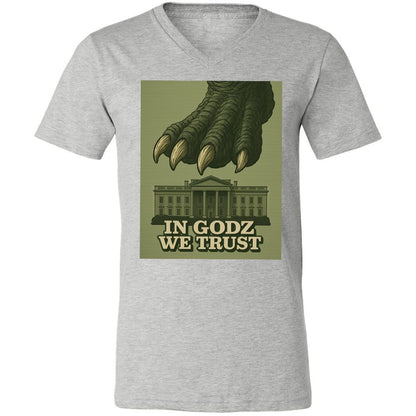 Unisex V-Neck T-Shirt - NJMADRS8 - Athletic Heather - 7