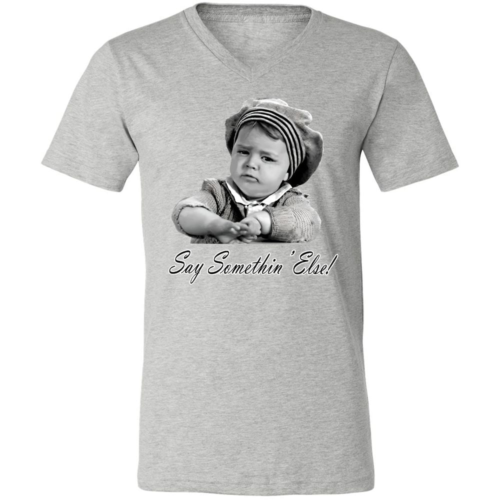 Unisex V-Neck T-Shirt - P1N87MQT - Athletic Heather - 7
