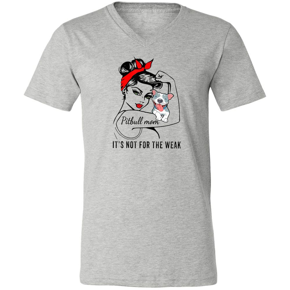 Unisex V-Neck T-Shirt - SQVHQPD9 - Athletic Heather - 7